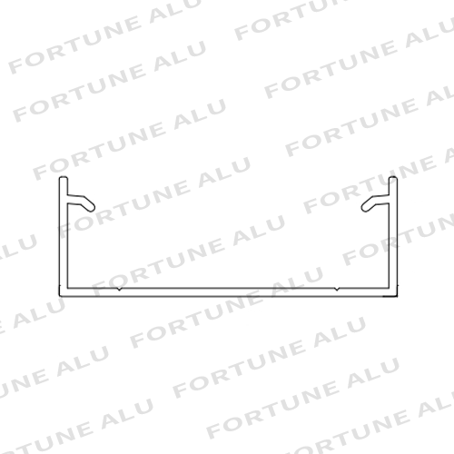 6000 Series 6063 T5 Aluminum Profiles For Windows And Doors Custom Available For Gambia Market