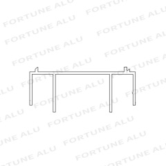 Customized Available Powder Coated Aluminum Windows and Doors Profiles Ecuador