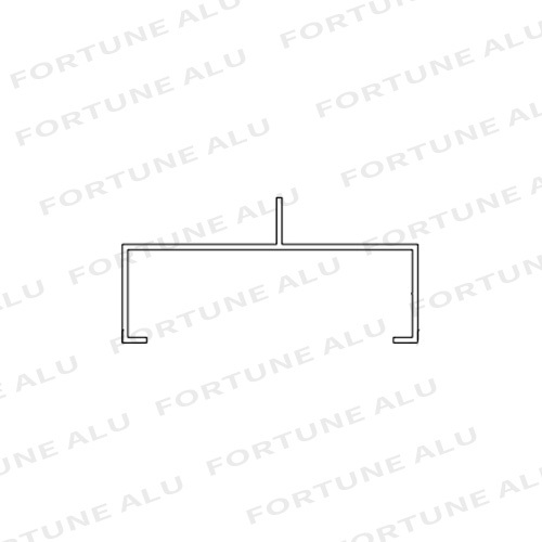 Ecuador Market Custom Powder Coated Aluminium Extrusion Profiles for Windows Doors