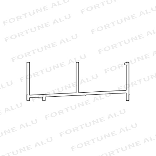 Extruded 6063 T5 Powder Coated Polished Aluminum Window And Door Profile Ecuador Market