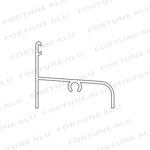 6000 Series Custom Silver Aluminum Profile For Window And Door China Extrusion Company