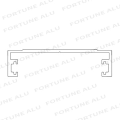 6063 T5 Powder Coated Aluminum Extrusion Profiles China Factory to South Africa