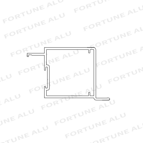 South Africa Market Custom Extruded Aluminium Profiles for Windows Doors from China
