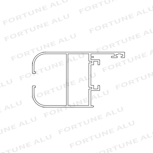 Custom China Wholesale 6063 T5 Aluminum Extrusion Profile Dominican