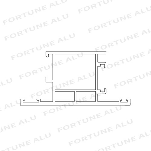 Powder Coated Aluminium Window Door Extrusions Profiles to Thailand Market