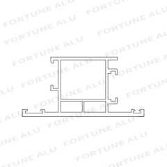 Powder Coated Aluminium Window Door Extrusions Profiles to Thailand Market