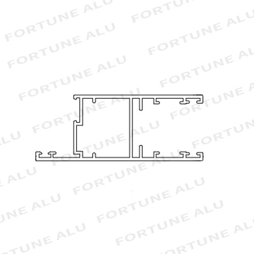 Custom Powder Coated Aluminum Window Door Extrusion Profiles Thailand Market