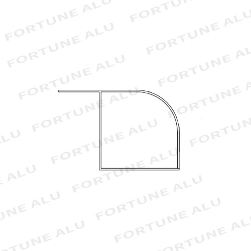 Profile Aluminum Factory Price Aluminum Doors Windows Profiles Section to Iraq
