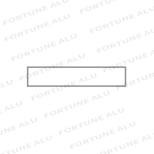Iraq Market Standard Aluminum Square Tube China Factory Direct