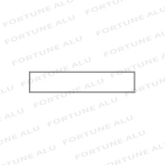 Iraq Market Standard Aluminum Square Tube China Factory Direct