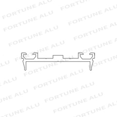Anodized Silver Windows And Doors Aluminum Profiles Customized Extrusion Profile Iraq Market
