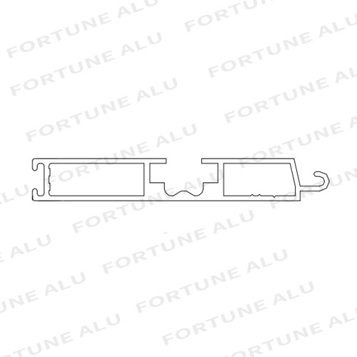 China Aluminum Profiles Section Israel Market Windows Doors Extrusion