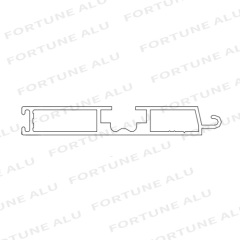 China Aluminum Profiles Section Israel Market Windows Doors Extrusion
