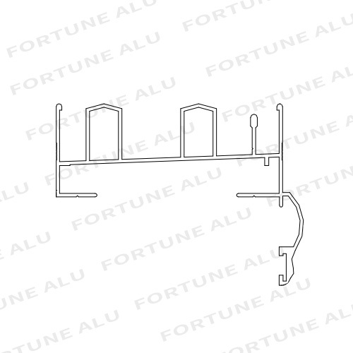 Hot Sale Aluminum Profiles For Windows Doors Anodized Kuwait Market