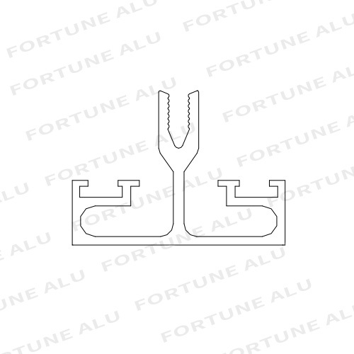 Kuwait Market 6063 T5 Aluminum Profiles Extrusion for Window Door China Company