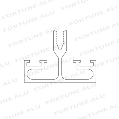 Kuwait Market 6063 T5 Aluminum Profiles Extrusion for Window Door China Company