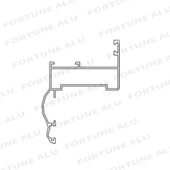 Aluminum Window Door Extrusion Profile 6063 T5 Custom Kuwait Market