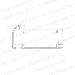 Kuwait Market China Supplier Extruded Aluminum Profiles For Windows And Doors