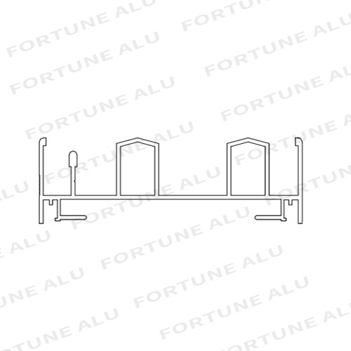 High Quality Aluminum Extrusion Profiles For Window Door Kuwait Market