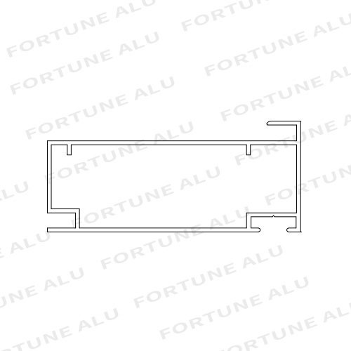 Windows And Doors Aluminum Profiles Powder Coated Customized Kuwait