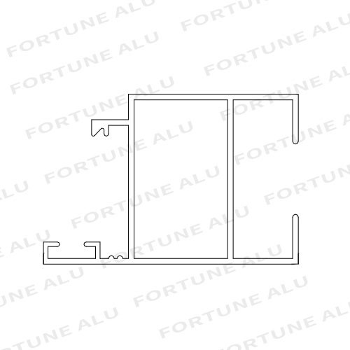 Silver Polished Aluminum Profiles For Windows And Doors Lebanon Market