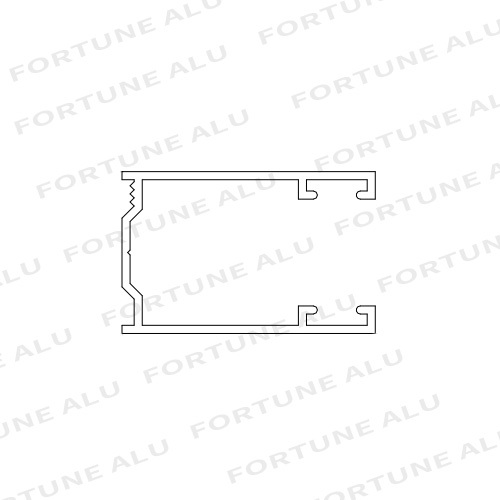 China Manufacturer Customized Lebanon Market Aluminum Extrusion Profiles For Windows And Doors