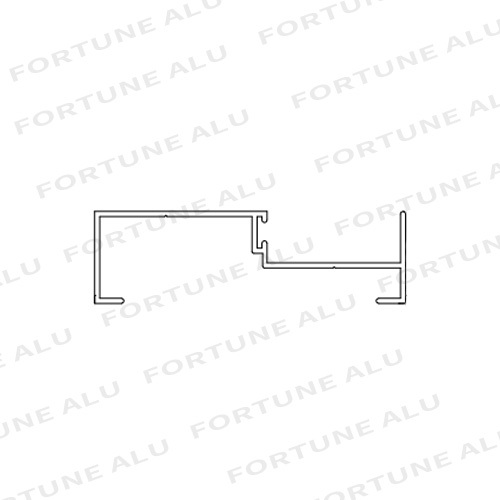 Anodized Silver Custom Malaysia Aluminum Windows And Doors Profiles
