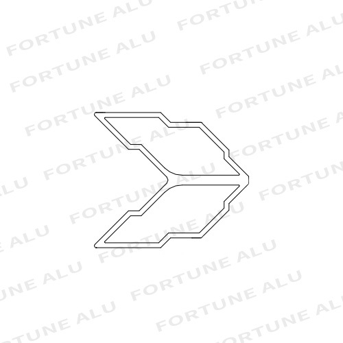 6063 T5 Mauritius Aluminum Extrusion Profiles For Windows And Doors China Factory