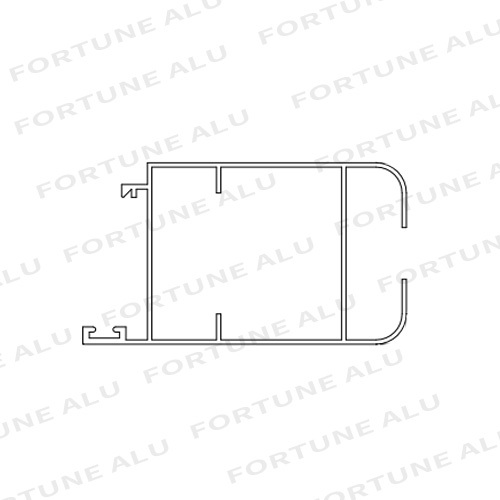 Wholesale Price Nigeria Aluminum Extrusion Profiles For Windows And Doors China Factory