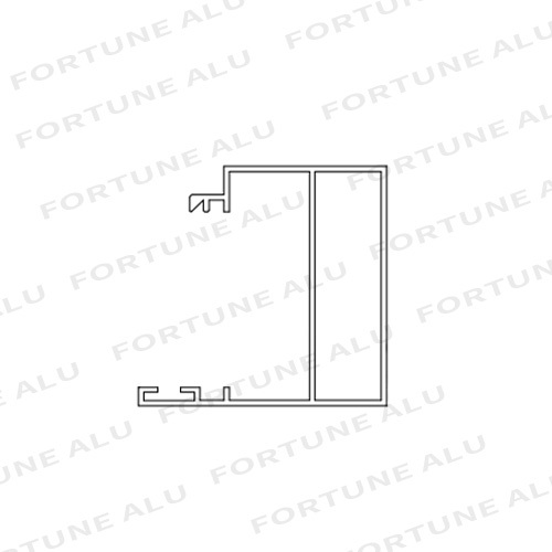 Nigeria Customized Aluminum Extrusion Profiles For Windows Doors