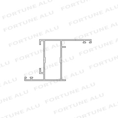 Senegal Aluminium Window Door Section Profiles Extrusion from China