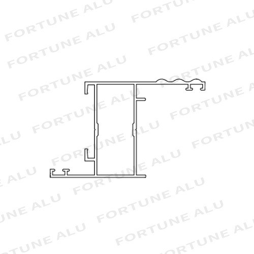 Senegal Market Powder Coated Custom Aluminum Extrusion Profiles for Windows Doors