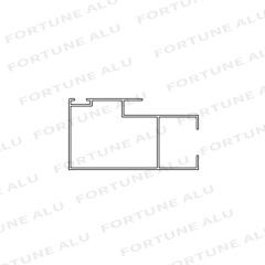 Doors And Windows Aluminum Profiles Custom Wholesale Price For Dubai Market