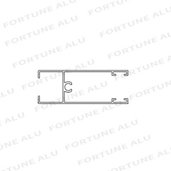 6063 T5 Extrusion Dubai Aluminum Profiles for Windows and Doors