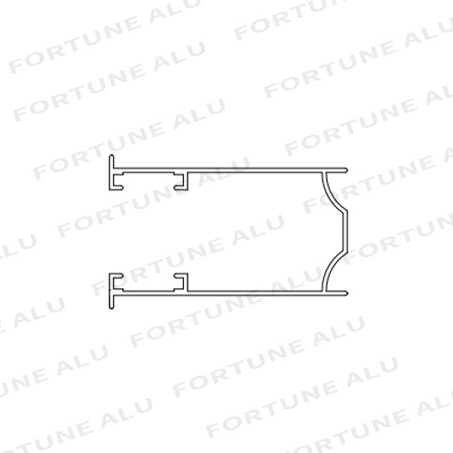 China Factory Aluminium Window Door Profiles Price to Dubai Market