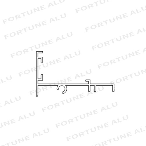 China Factory Aluminium Extrusion Profiles Section to Dubai Market