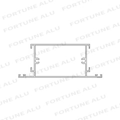 China Wholesale to Côte d'Ivoire Profiled Aluminium Extrusion Section