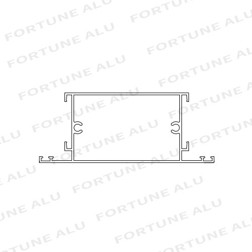 China Wholesale to Côte d'Ivoire Profiled Aluminium Extrusion Section