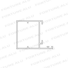Côte d'Ivoire High Quality of Aluminium Extrusion Profiles for Windows Doors from China