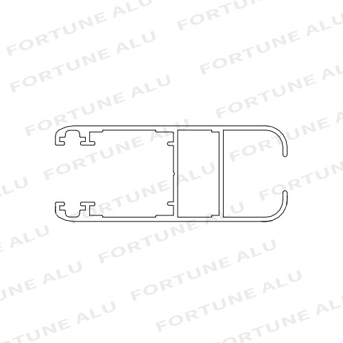 Côte d'Ivoire Aluminum Extrusion Profiles for Windows and Doors