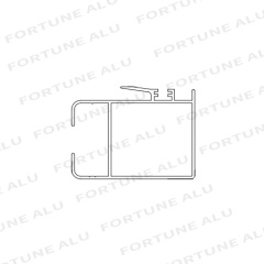 6000 Series Aluminum Extrusion Profiles for Windows Doors Gabon