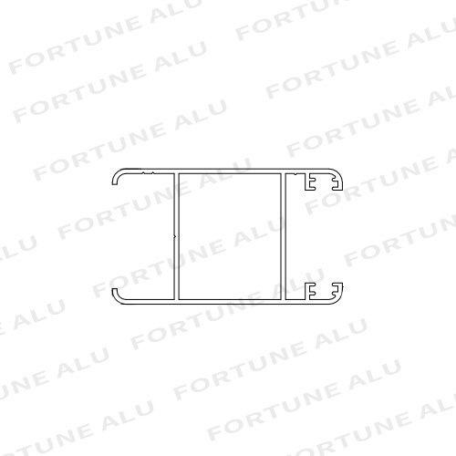 6063 Aluminum Window Door Profiles Section China Supplier To Gabon Market