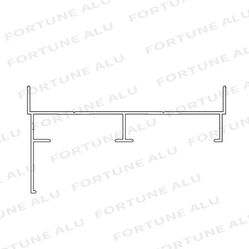 China Factory Wholesale Aluminum Profiles Extrusion Sections to Gabon