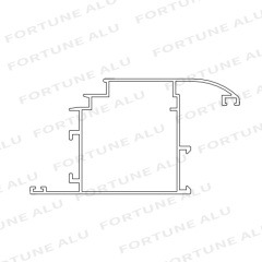 China Exported Extrusion Aluminum Profiles For Windows And Doors Gabon Market