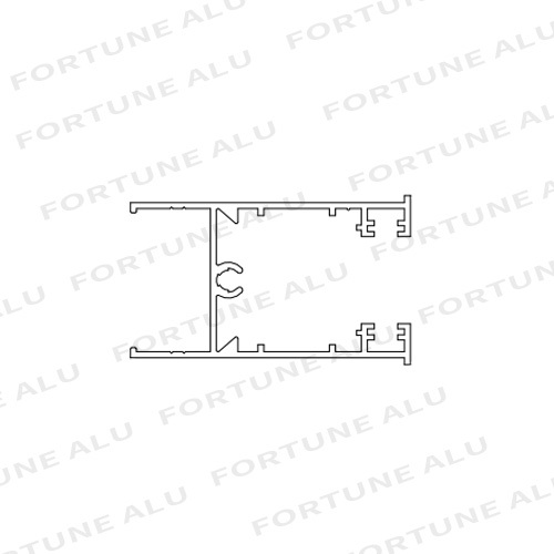 Gabon Market Custom Aluminum Profiles Extrusion Window Door Section China Factory