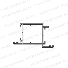 6000 Series 6063 T5 Aluminum Profiles for Windows and Doors Mali