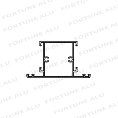 Mali Market Hot Sale Extruded Aluminum Profiles For Windows And Doors Factory Price