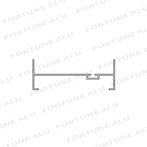 Powder Coated Custom Aluminum Extrusion Profiles for Windows Doors Philippines