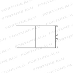 Thailand Market Custom Powder Coated Aluminum Window Door Extrusion China Wholesale