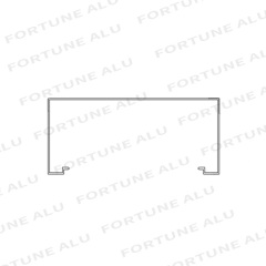 Powder Coated Aluminum Profiles Extrusion for Windows Doors Thailand Market